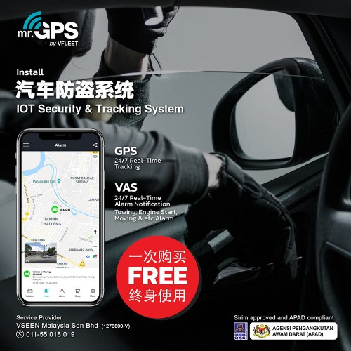 IOT Car Security & Tracking System (0 Renewal)